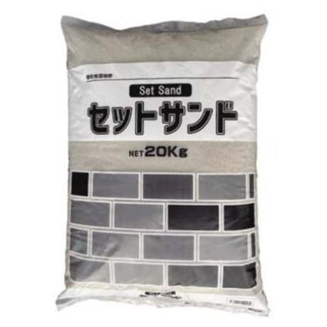 硬化性目地砂 セットサンド 20kg : 建築金物 SHOP - 通販 - Yahoo