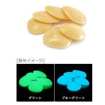 蓄光石 光る石 セレネストーン（大）ライトオレンジ 1kg : 建築金物