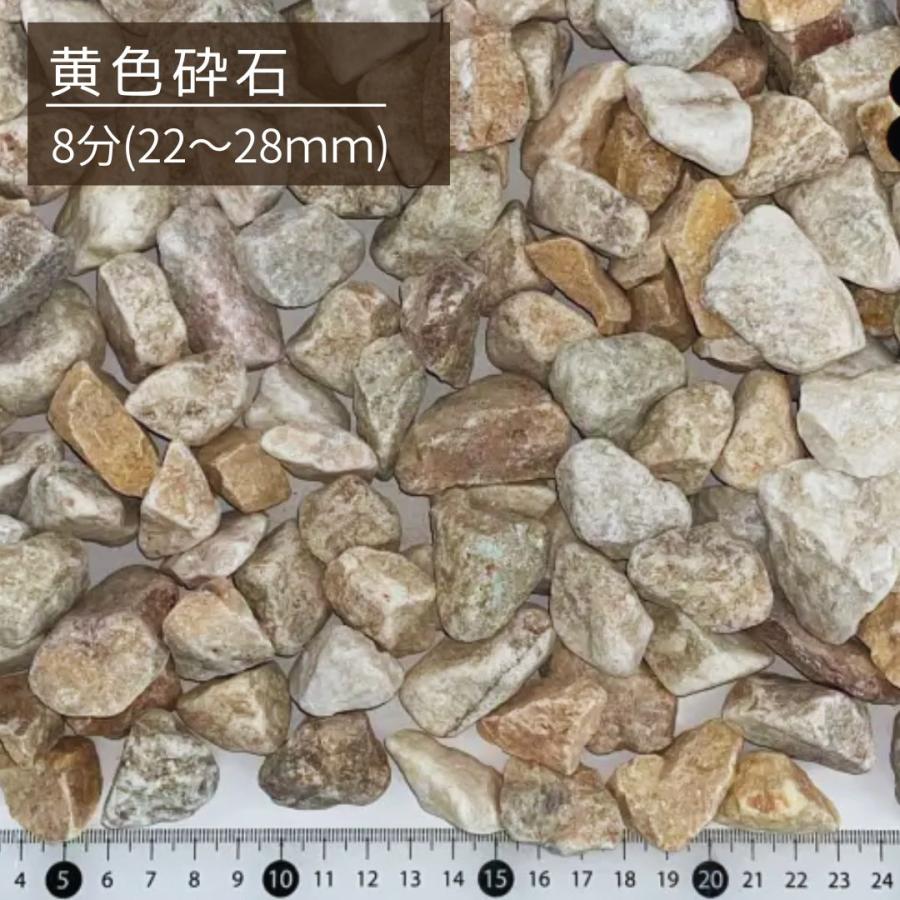 黄色砕石 イエロー クラッシュ 化粧砂利 20kg : 建築金物 SHOP