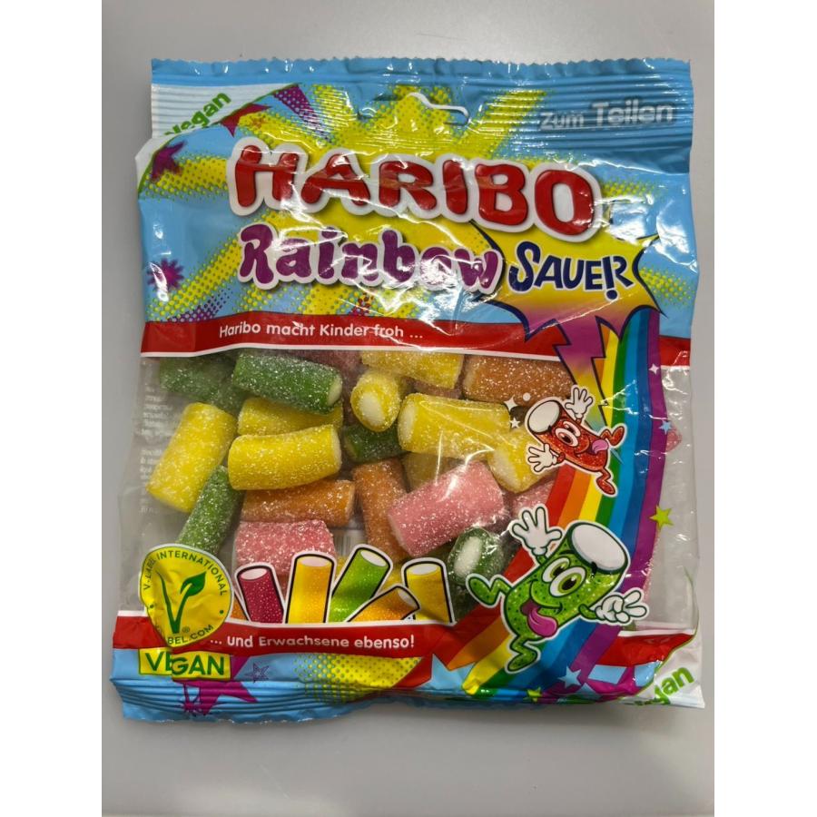 ハリボー×レインボーサワー＊HARIBO Rainbow SAUER 160g ハリボー : お