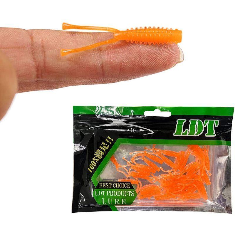 テレビで話題 バス ワーム ガルプ 0 35g 40mm 30個 4色 ワームセット Ldt ジグヘッド オレンジ 根魚 ヒラメ ルアー ソフトルアーアクセサリー Www We Job Com