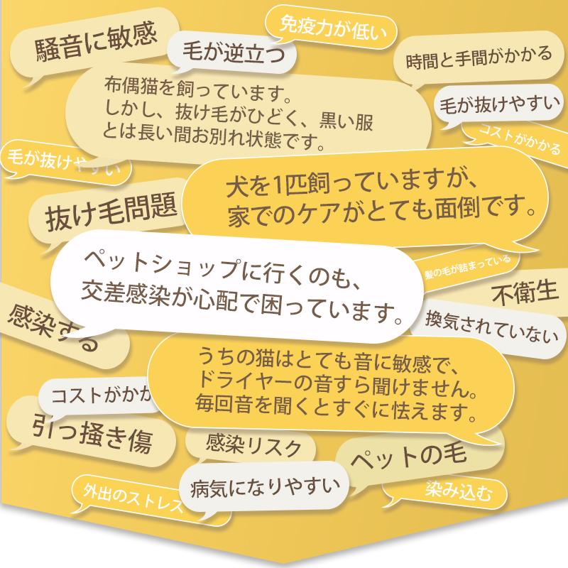 ペット用バリカン【Petaboo正規品】犬用 猫用 掃除機 7in1 ペット