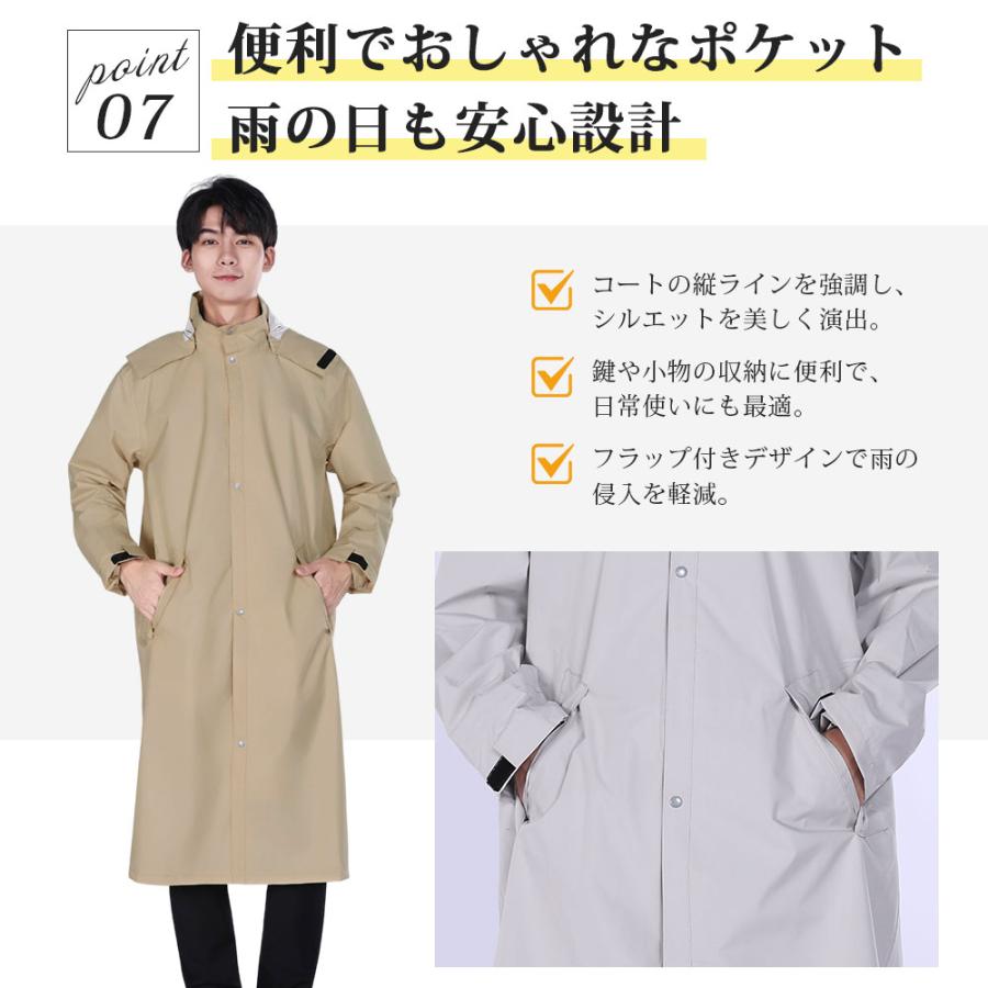 レインコート 【レビュー後1500円OFF特典あり】 リュック対応・通気性