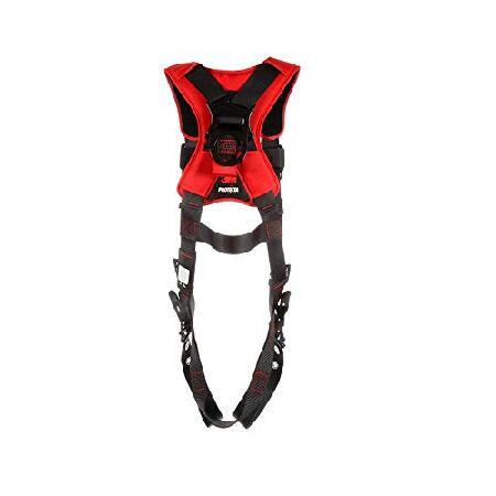 特売イチオリーズ 3M Protecta Comfort Vest-Style Harness 1161422， Black， X-Large， 1 Ea/Case