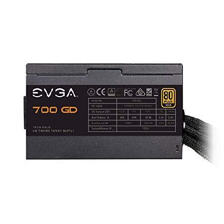 当日発送品 EVGA 700 GD， 80+ GOLD 700W， 5 Year 　， Power Supply 100-GD-0700-V1