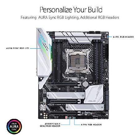 X299 ASUS Intel LGA 0 Motherboard WS Prime X299-A ATX - SAGE PRIME