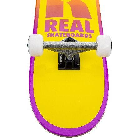 安全保証付き Real Skateboards Real Skateboard Complete Be Free Yellow 7.75 Inch Assembled