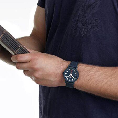 Mondaine Essence 41mm 腕時計, ディープオーシャンブルー｜shione-import｜05