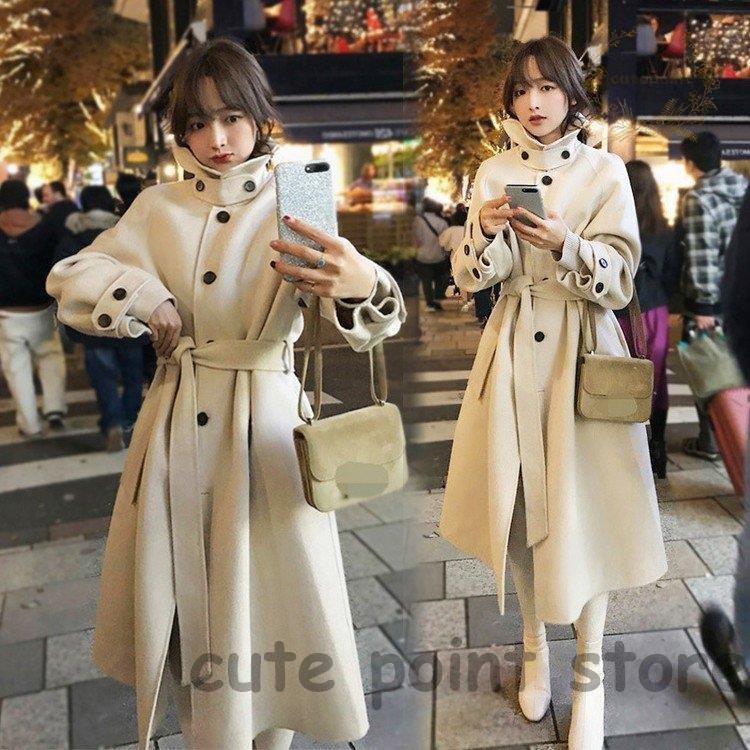 新しい季節 秋着 ロング丈 トレンチコート レディース コート ロング丈レディース アウター 通勤 コート 高品質 ロング丈 ダブル トレンチコート スプリングコート ウール らしゃ ステンカラートレンチコート レディース 秋冬 コート アウター Www Rankinengineering Com