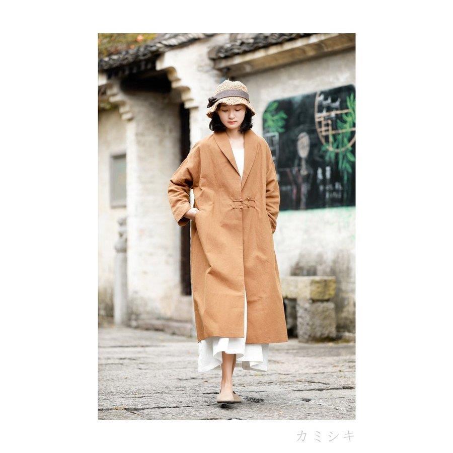 人気ブランドの 春コート ベーシック 高品質 ロング丈 ダブル トレンチコート スプリングコート レディース ステンカラートレンチコート トレ スプリングコート レディース ステンカラートレンチコート 通勤 綿麻 ロング丈 アウター コート アウター Www Noka Exzo