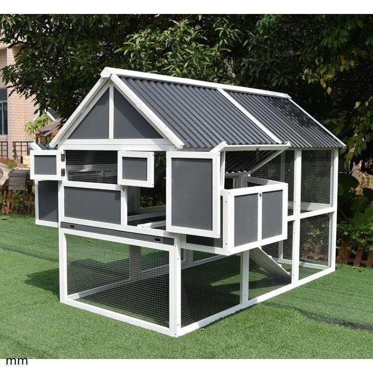 「送料無料・年末感謝」 ペットハウス 犬舎 犬小屋 キャットハウス ハウス 屋外 野外 庭用 通気性 耐磨耗 おしゃれ 雨よけ 暑さ対策 防寒 組立 【HOV1634781553】(59079円)