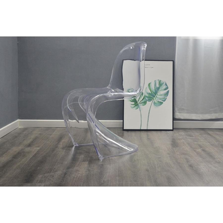 椅子 パントンチェア スツール クリア 透明 チェア Chair デザイナーズ