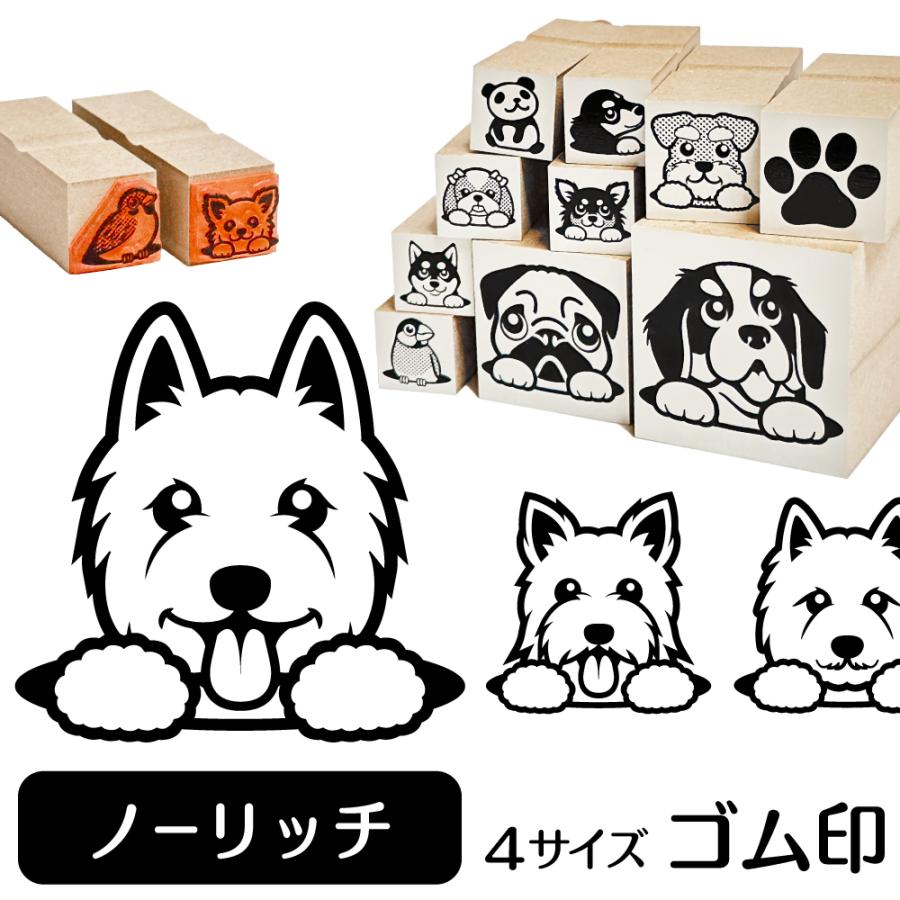 週間売れ筋 ボーダーコリー イラスト ゴム印 角印 ハンコ スタンプ 16mm ボーダー 雑貨 グッズ Shipsctc Org