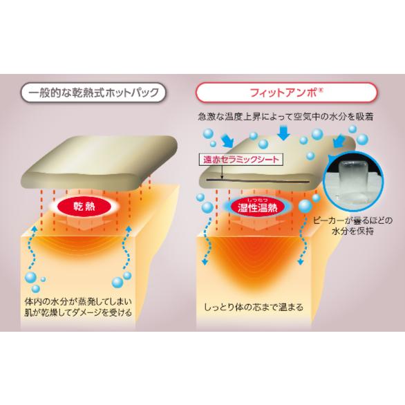 フィットアンポ FA-1 丸央産業 遠赤外線 温熱器 湿熱 温熱パック