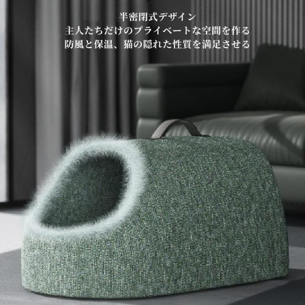 ペットヒーター 猫犬のための究極のソフト暖房ハウス. 屋外の猫のための加熱された猫の家. 9段階温度調節可能、 閉鎖型電気暖房ペットハウス 3/4インチ