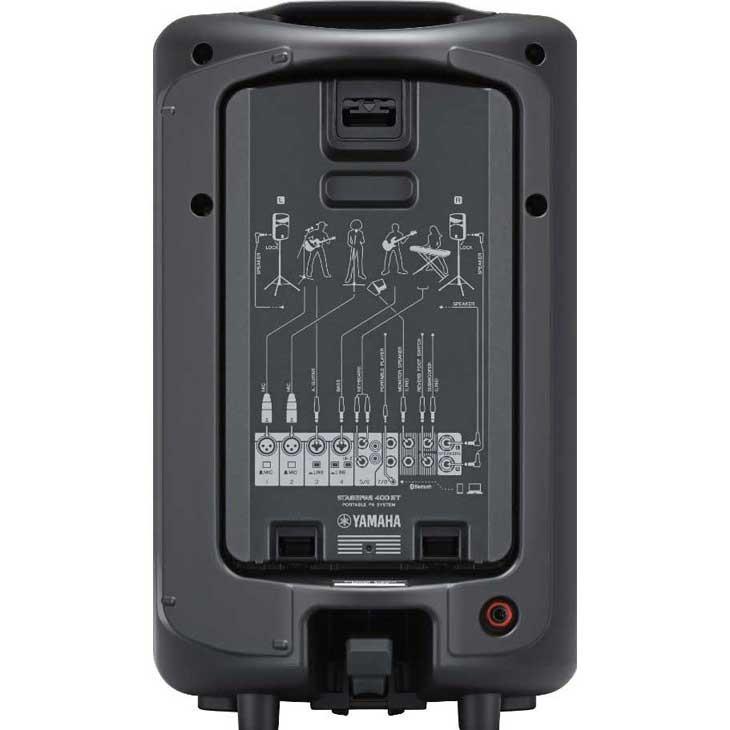 YAMAHA（ヤマハ） ポータブルPAシステムYAMAHA STAGEPAS 400BT【送料