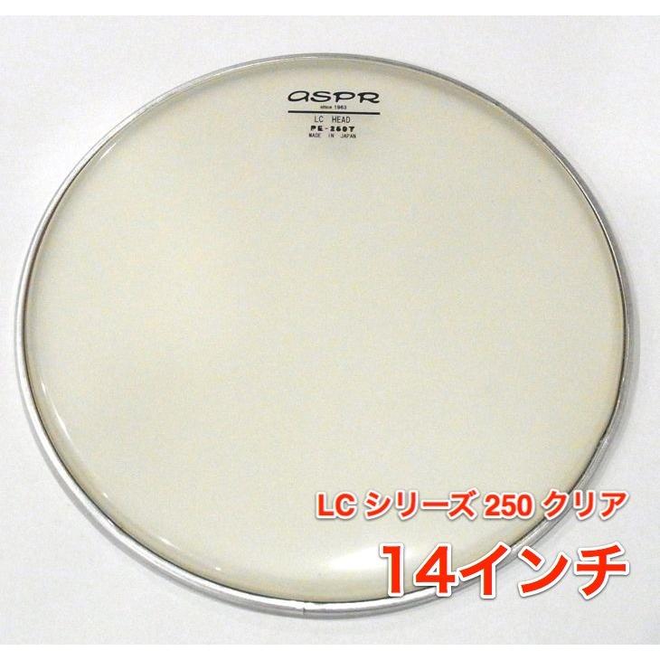 Aspr アサプラ Lc Head ドラムヘッド 14 クリア Pe 250t14 Aspr Pe 250t14 シライミュージック 通販 Yahoo ショッピング