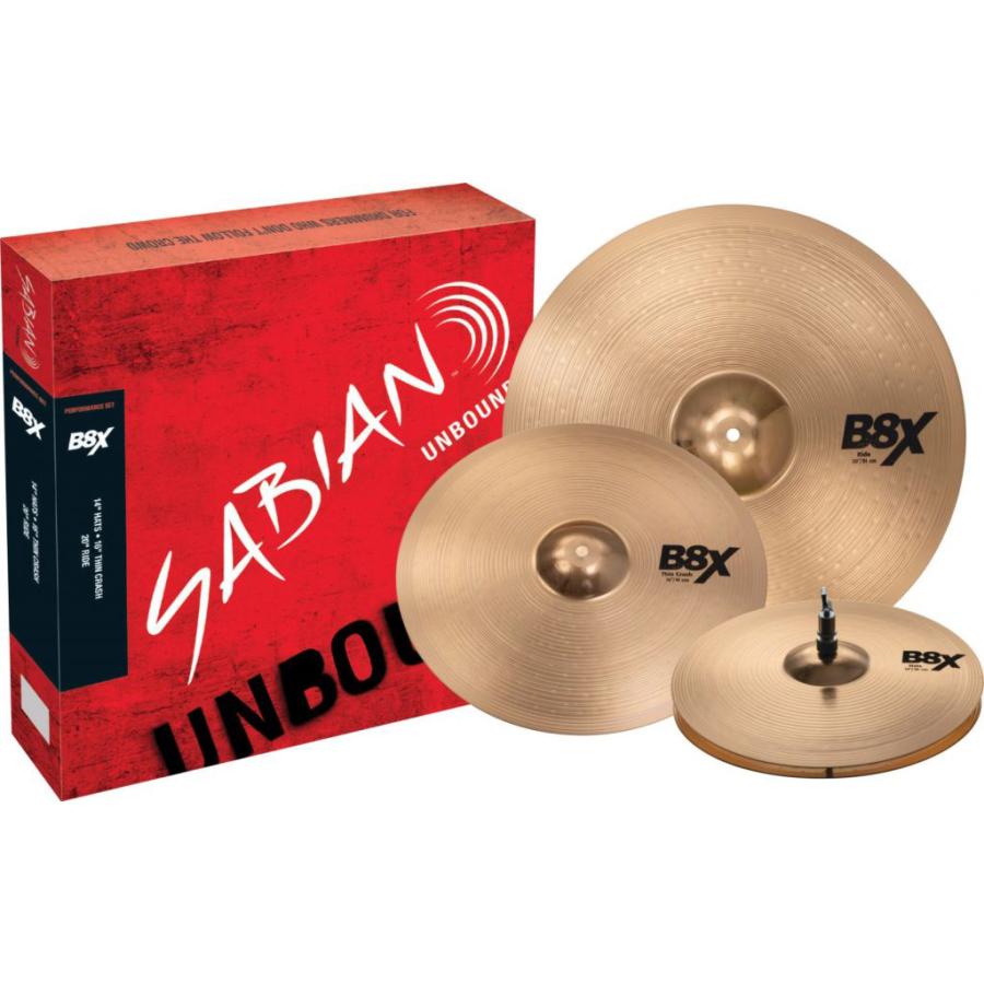 セイビアン B8X シンバルセット PERFORMANCE SET SABIAN B8X-PFSET
