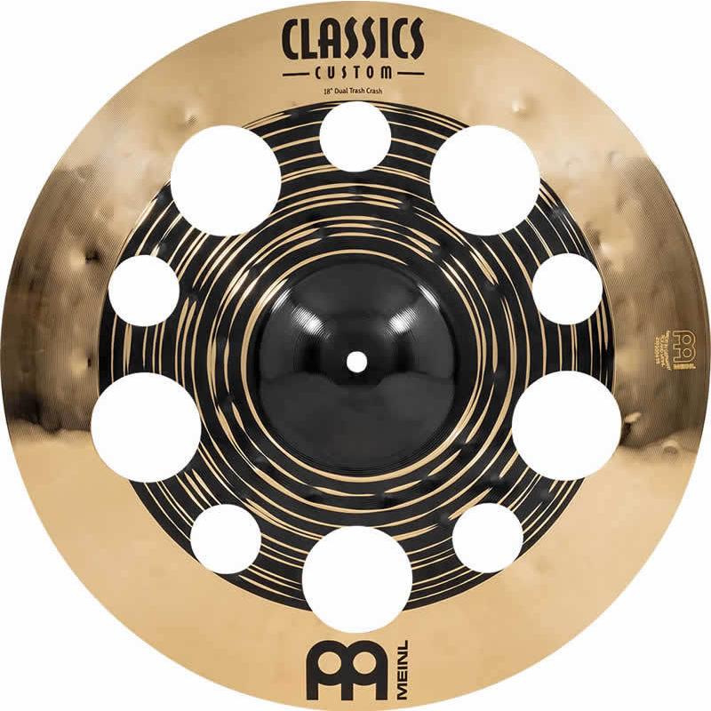 マイネル クラシックス カスタム デュアル シリーズ トラッシュクラッシュ 18インチ MEINL CC18DUTRC□□