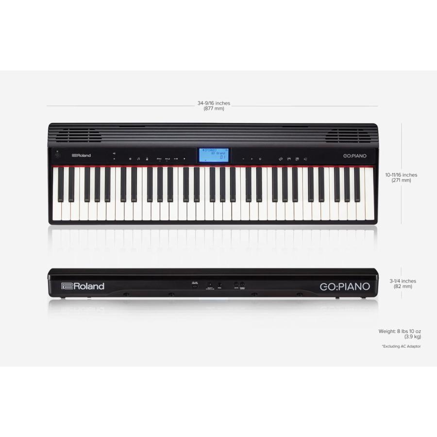 ローランド（Roland） キーボード 61鍵 GO:PIANO Roland GO-61P +CB