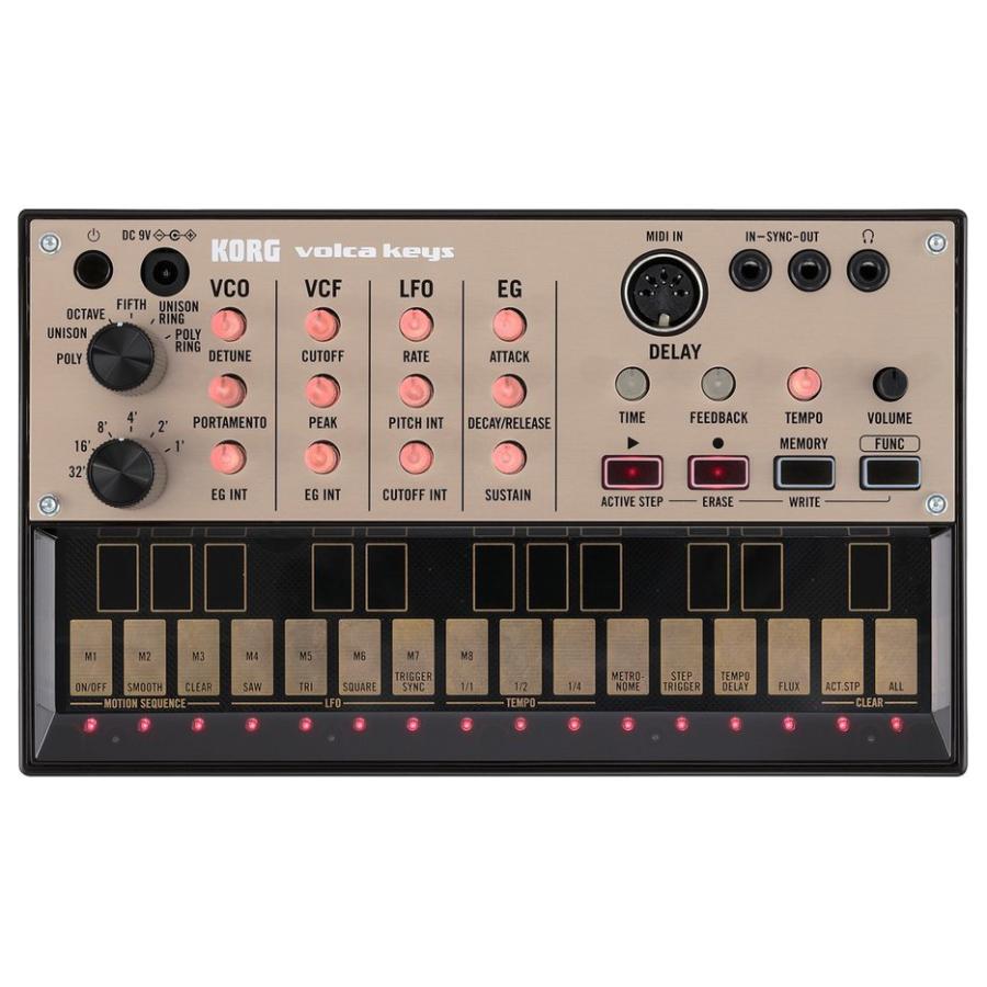 コルグ アナログ・シンセサイザー KORG volca keys Analogue Loop Synth VOLCA-KEYS【送料無料】□□