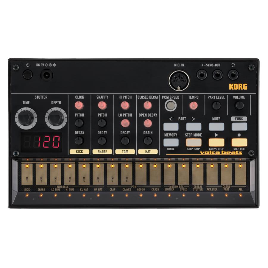 volca - コルグ アナログ・シンセサイザー KORG beats analog Rhythm Machine VOLCA-BEATS【貨物輸送無料】□□ キーボード-楽器、手芸、コレクション-鍵盤楽器、ピアノ