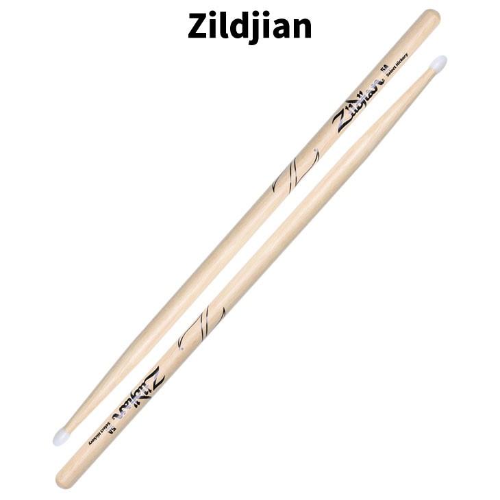 ジルジャン ドラムスティック 5A ヒッコリー ナイロンチップ 406×14.2mm (1ペア)  Zildjian【定形外郵便 送料無料】｜shiraimusic