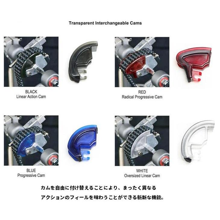 パール ツインペダル レッドライン チェーンドライヴ（ツインペダルコンプリートセット）Pearl P-2052C【送料無料】_3