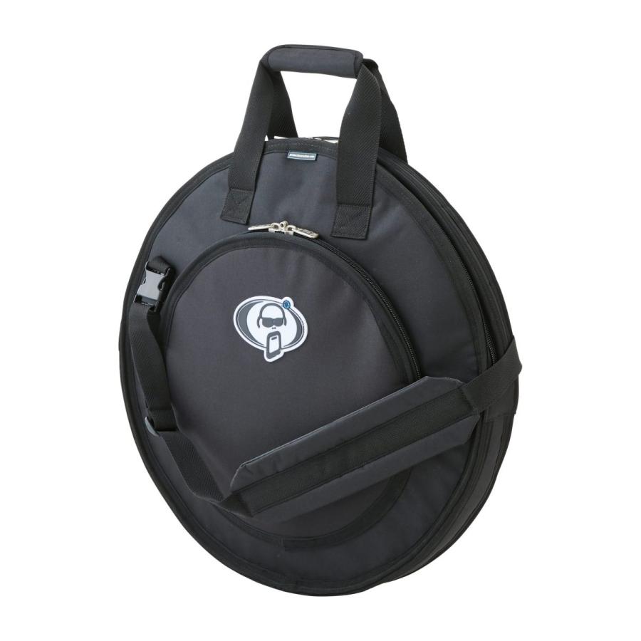 プロテクションラケット シンバルバッグ ショルダーストラップ ブラック 22インチ PROTECTION Racket LPTR22CYM_1