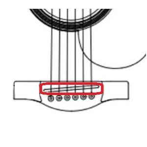 YAMAHA FS-830☆ナットサドル牛骨☆セルロイド厚手ピックガード