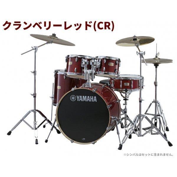 ステージカスタムバーチ 20"バスドラム (スタンダードセット) +  A Zildjian Medium シンバルセット 【音楽教育】 SBP0F5AZM YAMAHA□□