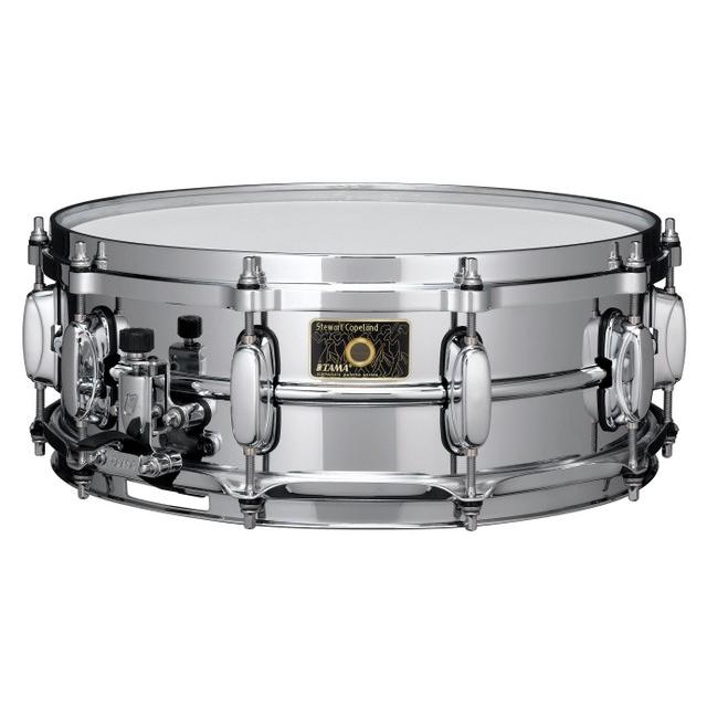 タマ SC145 スチュワート・コープランド シグネチャー スネアドラム 14x5インチ ブラス TAMA【スネアの取説プレゼント】【受注生産品】｜shiraimusic