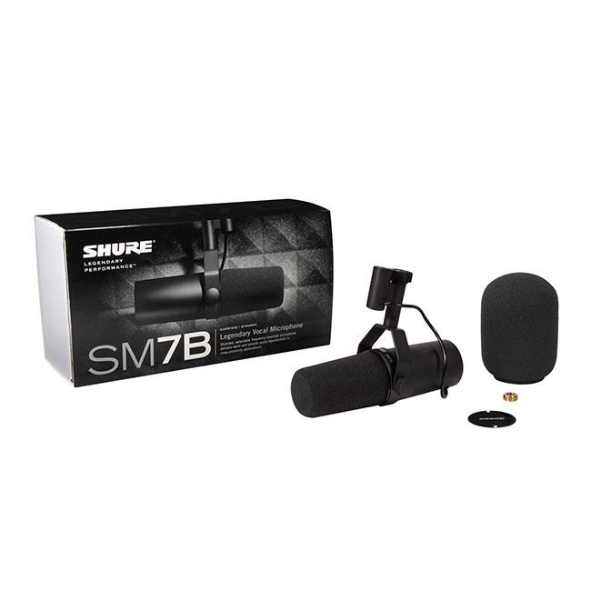 SHURE SM7B シュア ボーカルマイク Shure SM7B ナレーション用マイク | Hibino.com ヒビノ公式 オンライン