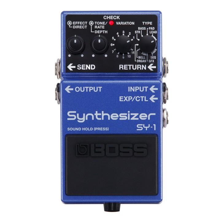 BOSS（楽器、器材） - BOSS (主任者) パウダーコンパクト・続きもの SY-1 シンセサイザー  【貨物輸送無料(沖縄県・離島は別途貨物輸送が止むを得ずです)】 ギターエフェクター-楽器、器材