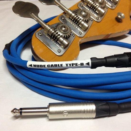 ヌードケーブル NUDE CABLE type-B 5m L-S　ベース用ケーブル｜shiraimusic｜02