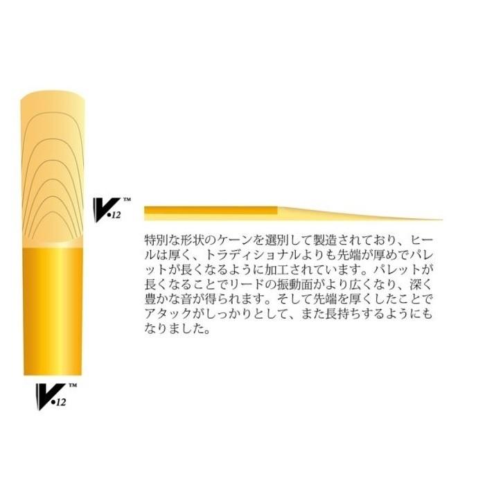 vandoren（バンドーレン） SR6135 アルトサックス用リード V.12 3.5