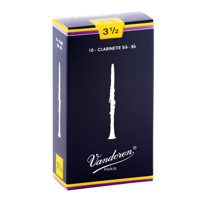 Vandoren B♭クラリネットリード 3.5 2箱 正規品シール付 vandoren（バンドーレン） CR1035 B♭クラリネット用リード