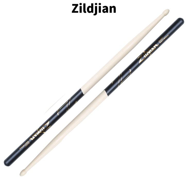 ジルジャン ドラムスティック 5A ヒッコリー ブラック DIP 406×14.2mm (1ペア)  Zildjian【定形外郵便 送料無料】｜shiraimusic