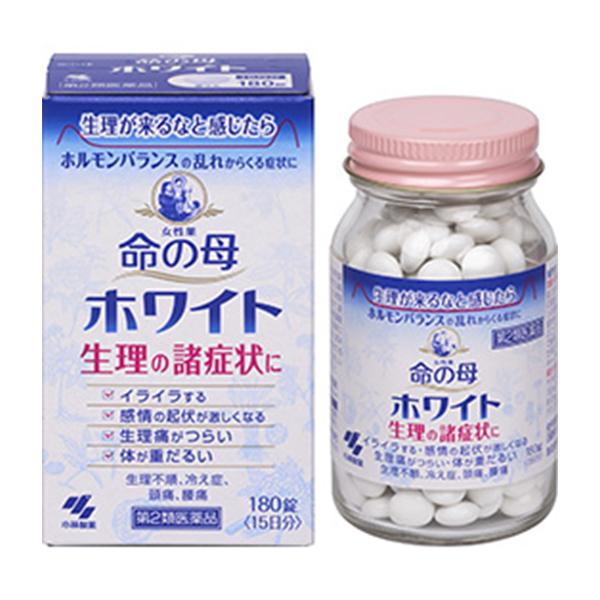 第2類医薬品】命の母ホワイト 180錠(15日分) 小林製薬 女性保健薬 :0400270:白石薬品OnlineShop Yahoo!店 - 通販 - Yahoo!ショッピング 第2類医薬品】命の母ホワイト 180錠(15日分) 小林製薬 女性保健薬 :0400270:白石薬品OnlineShop Yahoo!店 - 通販 - Yahoo!ショッピング