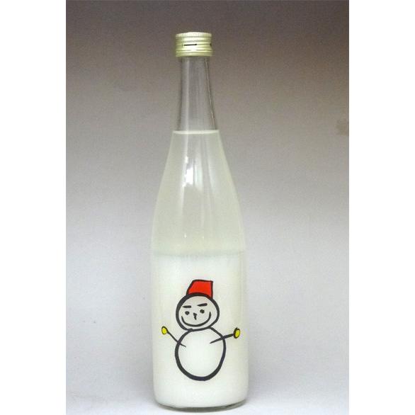 日本酒 仙禽 しぼりたて活性にごり酒 雪だるま 720ml − せんきん