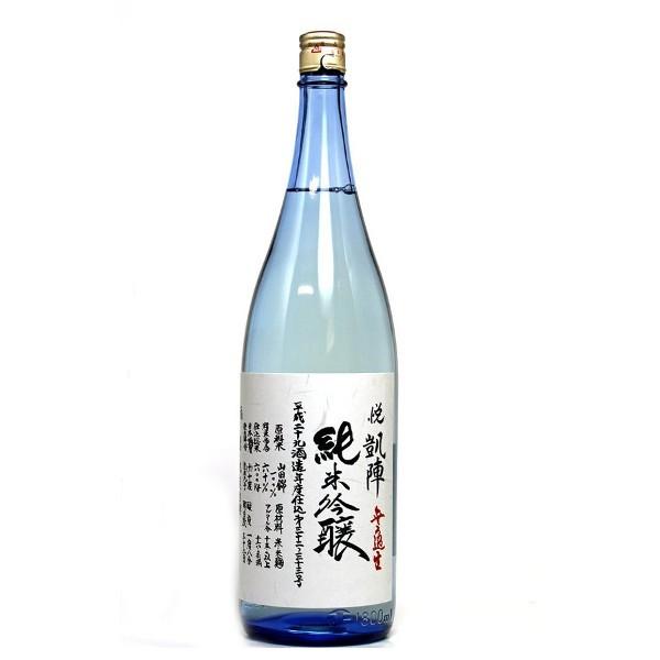 日本酒 悦凱陣 純米吟醸 山田錦 無濾過 生酒 ブルーボトル 1800ml