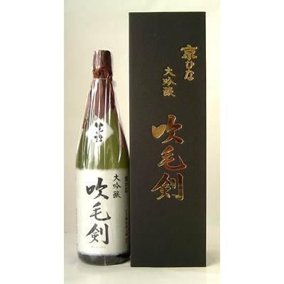 日本酒 京ひな 大吟醸 吹毛剣（すいもうけん） 1800ml − 酒六酒造