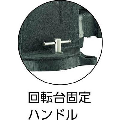 送料無料】TRUSCO 回転台付アンビルバイス 250mm VRS-250N