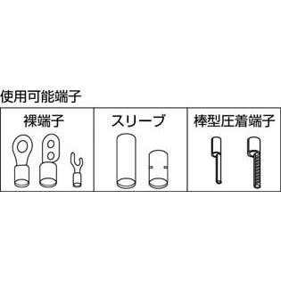 送料無料】ロブテックス 強力型圧着工具 使用範囲22・38・60