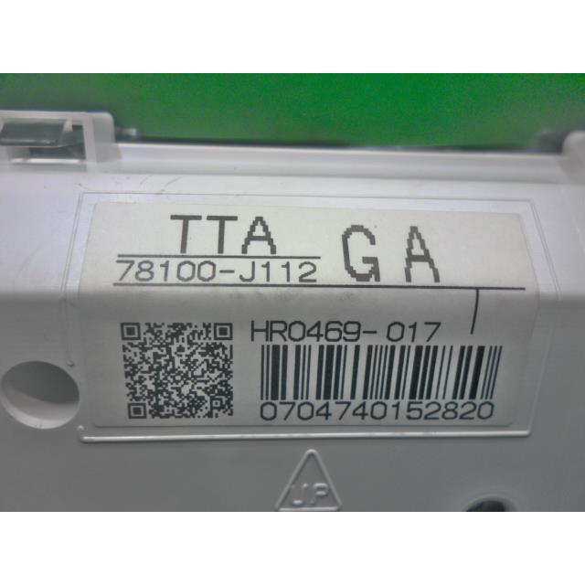 Ｎ−ＢＯＸ DBA-JF3 スピードメーター 78100-TTA-J112,HR0469-017 