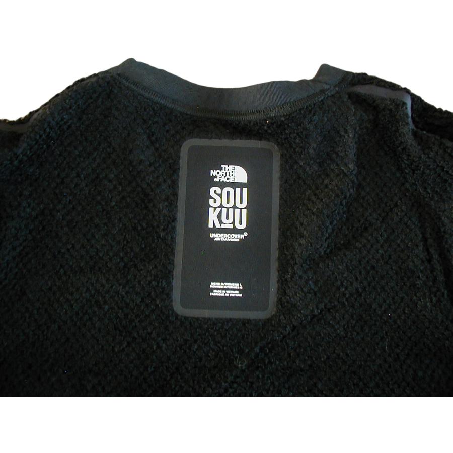 【未使用XS】《ザノースフェイス × アンダーカバー》\"創空\" M’s SOUKUU FTRFLC CRW ■THE NORTH FACE TNF BLACK■の画像