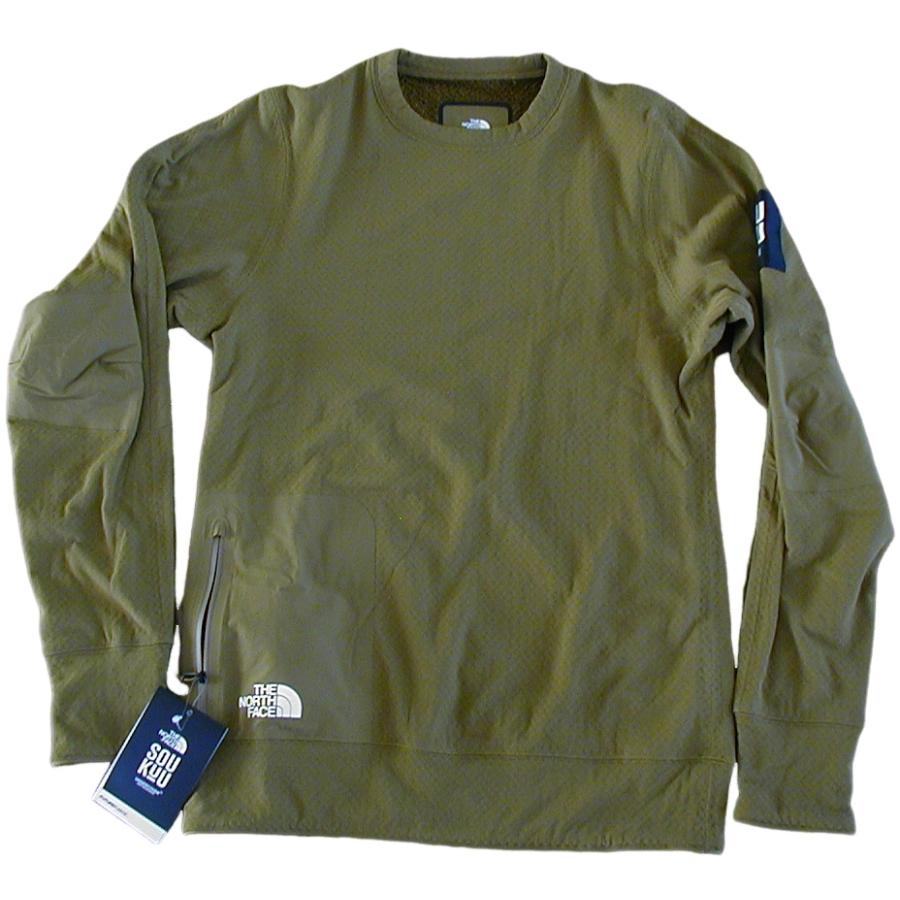 【未使用XS】《ザ・ノース・フェイス × アンダーカバー》\"創空\" M’s SOUKUU FTRFLC CRW ■THE NORTH FACE BUTTERNUT■の画像