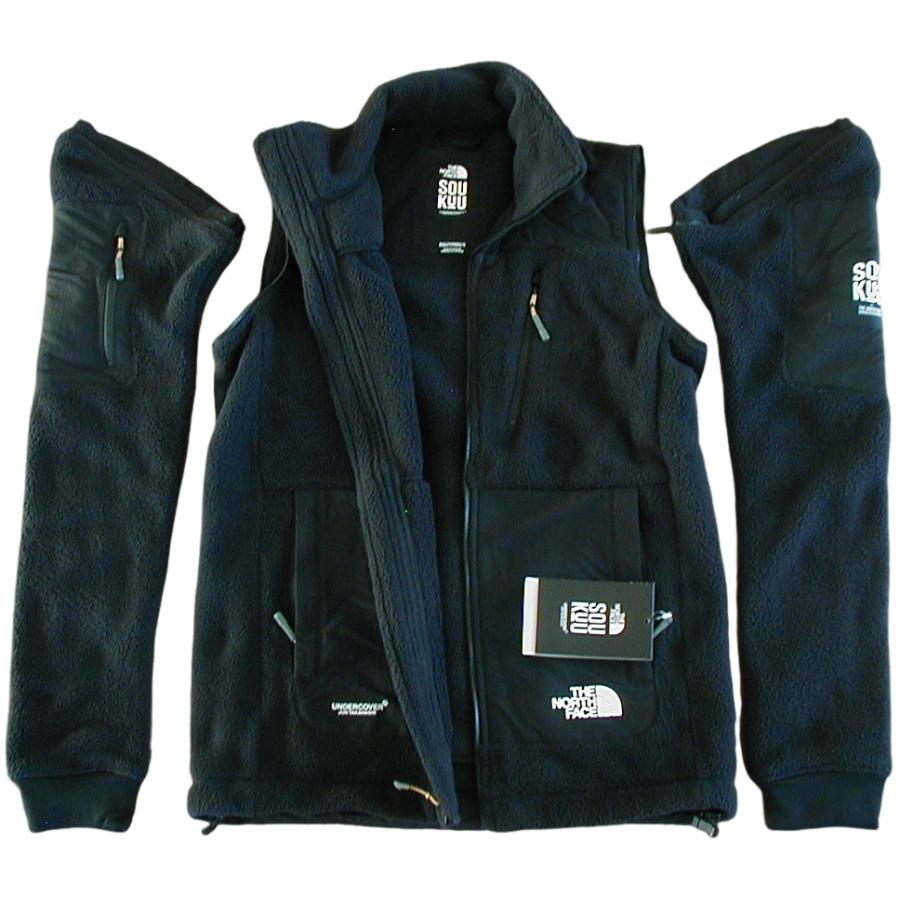 【未使用XS】《ザ・ノース・フェイス × アンダーカバー》\"創空\" M’s SOUKUU FLC JKT ■THE NORTH FACE TNF BLACKの画像