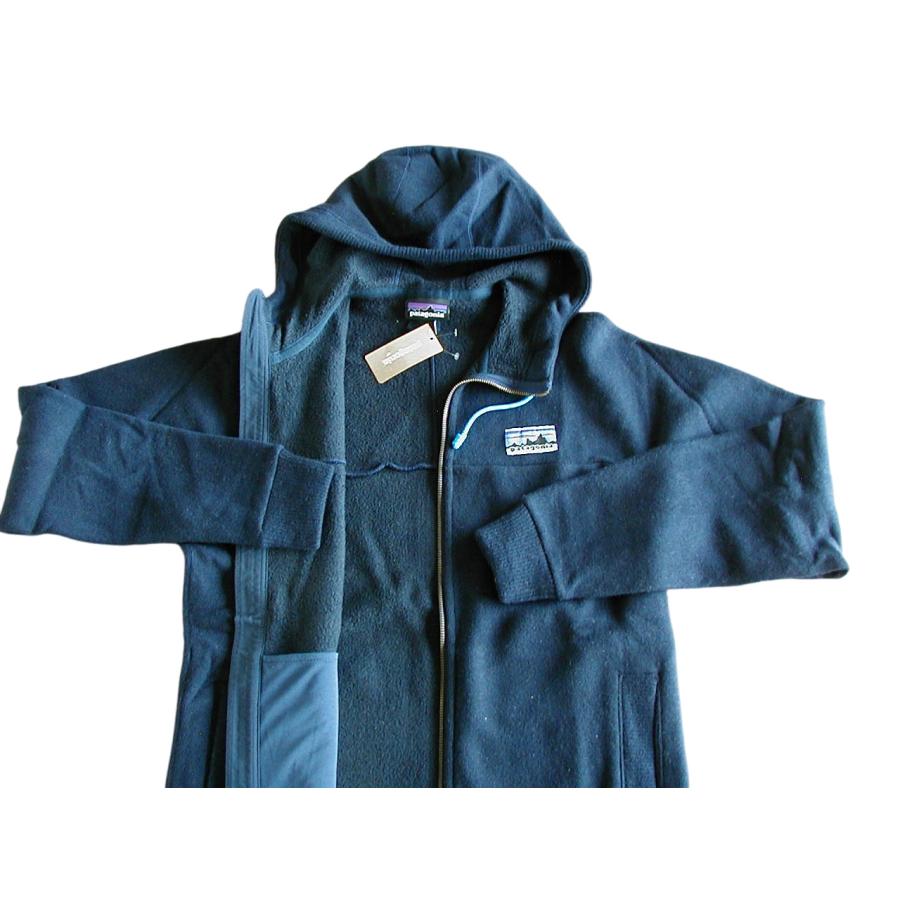 【未使用M】パタゴニア Ｍ’s ウーリー・フリース・フーディ ■ patagonia Navy Blue (NVYB) ■の画像