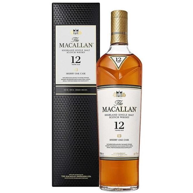 マッカラン シェリーオーク 12年 700ml 40度 シングルモルト 洋酒 箱付 whisky :makkarann12:道内特化型酒店地酒